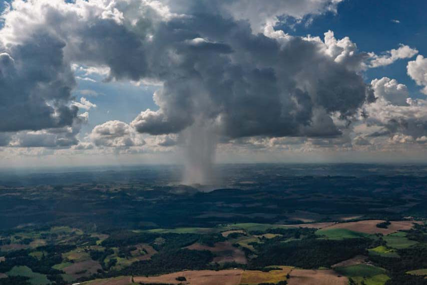 Semana será de chuva e gangorra nas temperaturas no Paraná, prevê Simepar; Guarapuava terá máxima de 22ºC na quarta (1º)