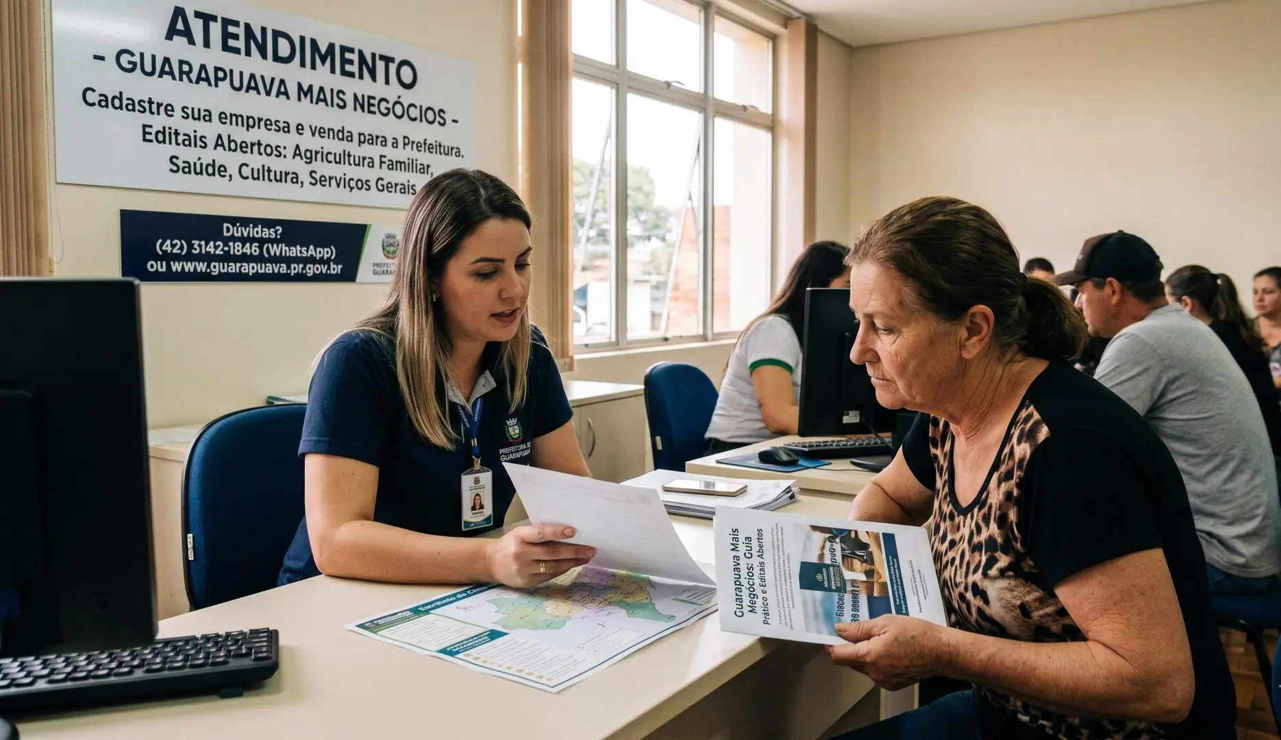 Saiba Como sua empresa pode se cadastrar no ‘Guarapuava Mais Negócios’ e prestar serviços à Prefeitura: Guia Prático e Editais Abertos
