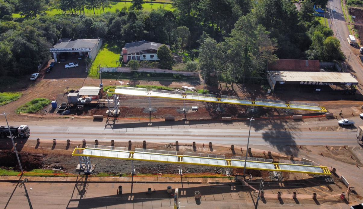 Pitanga terá interdição de rodovia para avançar em obra de nova passarela: VEJA QUANDO E O HORÁRIO!